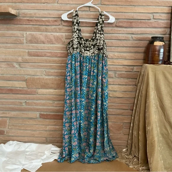 Natural Life Boho Cottagecore Maxi Dress Small - Picture 5 of 8